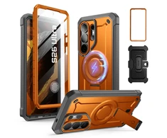 SupCase Unicorn Beetle Pro MAG MagSafe 2-set Samsung Galaxy S26 Ultra dėklas Coral