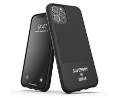 Dėklas SUPERDRY MULDED CASE CANVAS IPHONE 11 PRO MAX Juodas