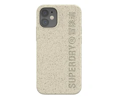 SuperDry Snap Apple iPhone 12 mini Compostable dėklas telefonui smėlio spalvos 42623