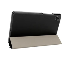 Tactical Book Tri Fold dėklas skirtas Samsung Galaxy TAB A9/A11 Juodas