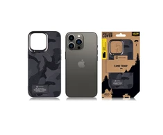 Dėklas Tactical Camo Troop dangtelis, skirtas Apple iPhone 13 Pro Juodas