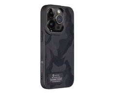 Dėklas Tactical Camo Troop Cover Apple iPhone 14 Pro Juodas