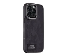 Dėklas Tactical Camo Troop dangtelis, skirtas Apple iPhone 15 Pro Max Juodas