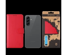 Tactical Field Notes dėklas skirtas Samsung Galaxy A57 raudonos spalvos