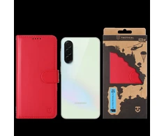 Tactical Field Notes dėklas skirtas Samsung Galaxy A37 raudonos spalvos