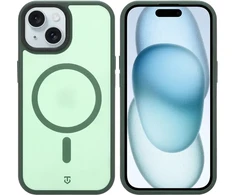 Dėklas Tactical MagForce Hypersand dangtelis Apple iPhone 15 miško žalia