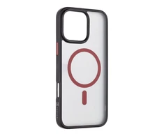 Tactical MagForce Hyperstealth 2.0 dėklas telefonui skirtas Apple iPhone 16 Pro Max juodos ir raudonos spalvos