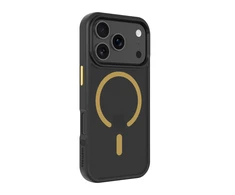 Tactical MagForce Hyperstealth 2.0 dėklas skirtas Apple iPhone 17 Pro juodos ir geltonos spalvos
