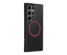 Tactical MagForce Hyperstealth 2.0 dėklas telefonui Samsung Galaxy S24 Ultra juodos ir geltonos spalvos