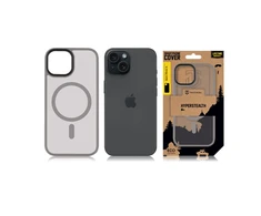 Tactical MagForce Hyperstealth dėklas telefonui Apple iPhone 15 šviesiai pilkos spalvos