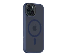 Dėklas Mėlyna Tactical MagForce Hyperstealth Cover for iPhone 15 Deep Mėlyna