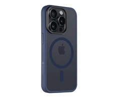 Dėklas Mėlyna Tactical MagForce Hyperstealth Cover for iPhone 15 Pro Deep Mėlyna