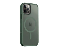 Dėklas Tactical MagForce Hyperstealth dangtelis, skirtas iPhone 12/12 Pro Forest Žalias