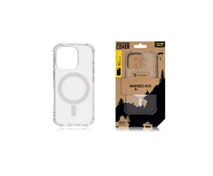 Tactical MagForce Plyo dėklas skirtas Apple iPhone 16 Pro skaidrus