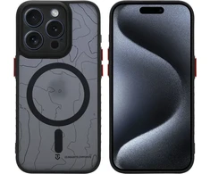 Dėklas Tactical MagForce Warthog Cover for Apple iPhone 15 Pro Asphalt