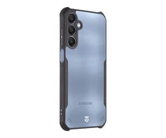 Dėklas Tactical Quantum Stealth Cover Samsung Galaxy A25 5G Clear/Juodas