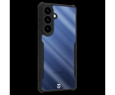 Tactical Quantum Stealth dėklas skirtas Samsung Galaxy S26+ skaidrus/juodos spalvos