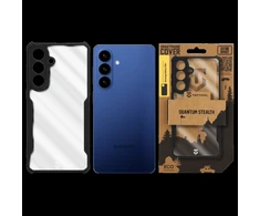 Tactical Quantum Stealth dėklas skirtas Samsung Galaxy S26+ skaidrus/juodos spalvos