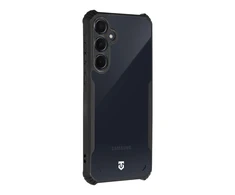Dėklas Tactical Quantum Stealth Cover Samsung Galaxy A35 5G Clear/Juodas
