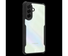 Tactical Quantum Stealth dėklas skirtas Samsung Galaxy A37 skaidrus/juodos spalvos