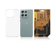 Tactical TPU dėklas skirtas Motorola Moto G56 Transparent