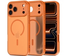 „Tech-Protect BasicMag MagSafe“ dėklas, skirtas „iPhone 17 Pro Max“ – oranžinis