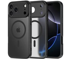 Tech-Protect BasicMag MagSafe dėklas skirtas Apple iPhone 17 Pro Max – matinis juodos spalvos