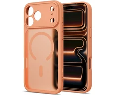 Dėklas TECH-PROTECT BASICMAG MAGSAFE IPHONE 17 PRO MAX / 18 PRO MAX MATTE COSMIC Oranžinis