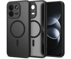 Dėklas TECH-PROTECT BASICMAG MAGSAFE XIAOMI REDMI NOTE 17 PRO MAX 5G MATINIS Juodas