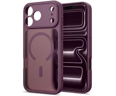 Dėklas Tech-Protect Basicmag Magsafe iPhone 17 Pro / 18 Pro matte dark cherry