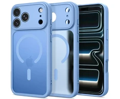 Dėklas Tech-Protect Basicmag Magsafe iPhone 17 Pro Max / 18 Pro Max matte light mėlynas