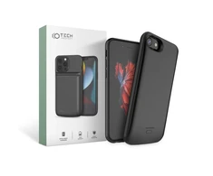 Tech-Protect Baterija Pack Apple iPhone 6 / 6S / 7 / 8 / SE 2020 / 2022 with 3200mAh power bank – dėklas telefonui juodos spalvos