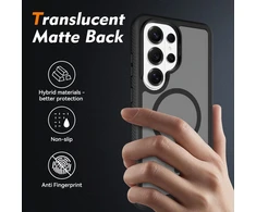 Dėklas Tech-Protect Defense MagSafe Samsung Galaxy S26 Ultra Matte juodos spalvos