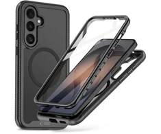 Dėklas Tech-Protect DEFENSE MagSafe Samsung Galaxy S26 FE MATINIS Juodas