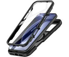 Dėklas Tech-Protect Defense Magsafe do iPhone 17 Pro Max / 18 Pro Max matte juodas