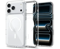 Dėklas Tech-Protect Flexair Hybrid CC MagSafe Case for iPhone 17 Pro / 18 Pro - Clear