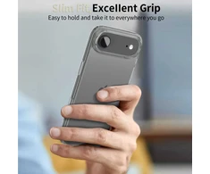 „Tech-Protect FlexAir“ hibridinis dėklas, skirtas „iPhone 17 Air“ – skaidrus