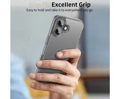 „Tech-Protect FlexAir“ hibridinis dėklas, skirtas „iPhone 17“ – skaidrus