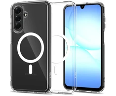 Dėklas TECH-PROTECT FLEXAIR HYBRID MagSafe Samsung Galaxy A17 / A18 4G / 5G SKAIDRUS