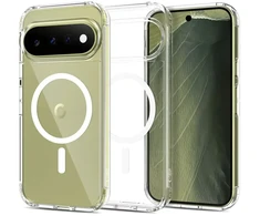 Dėklas TECH-PROTECT FLEXAIR HYBRID MAGSAFE GOOGLE PIXEL 9 / 9 PRO / 10 / 10 PRO / 11 / 11 PRO CLEAR
