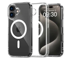 Apple iPhone 16 Tech-Protect FlexAir Hybrid MagSafe Clear dėklas telefonui skaidrus