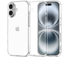 „Tech-Protect FlexAir“ dėklas, skirtas „iPhone 17“ – skaidrus