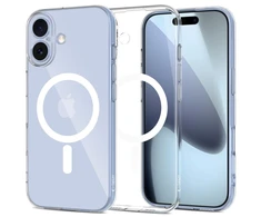 Tech-Protect FlexAir MagSafe dėklas skirtas Apple iPhone 17 – skaidrus