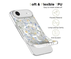 Tech-Protect FlexAir MagSafe dėklas skirtas Apple iPhone 17 Air – Daisies with Leaves