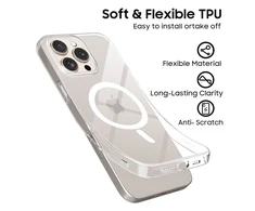 Dėklas Tech-Protect FlexAir MagSafe Case for iPhone 16e / 17e - Clear
