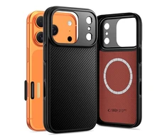 Dėklas Tech-Protect Kevlar Aramid MagSafe case for iPhone 17 Pro Max - juodas
