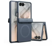 Dėklas Tech-Protect KEVLAR AURA MagSafe Galaxy Z FLIP 8 TAMSIAI MĖLYNAS