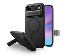 Tech-Protect Kevlar Aura MagSafe dėklas skirtas Apple iPhone Air – juodos spalvos