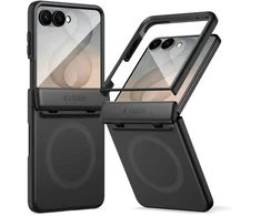 Dėklas Tech-Protect KEVLAR AURA MagSafe Galaxy Z FLIP 8 Juodas