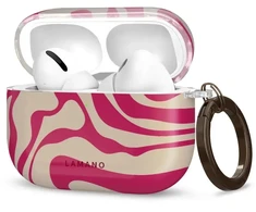 Dėklas Lamano Tech-Protect Case for AirPods Pro 3 - Rožinė and rusvai gelsvas